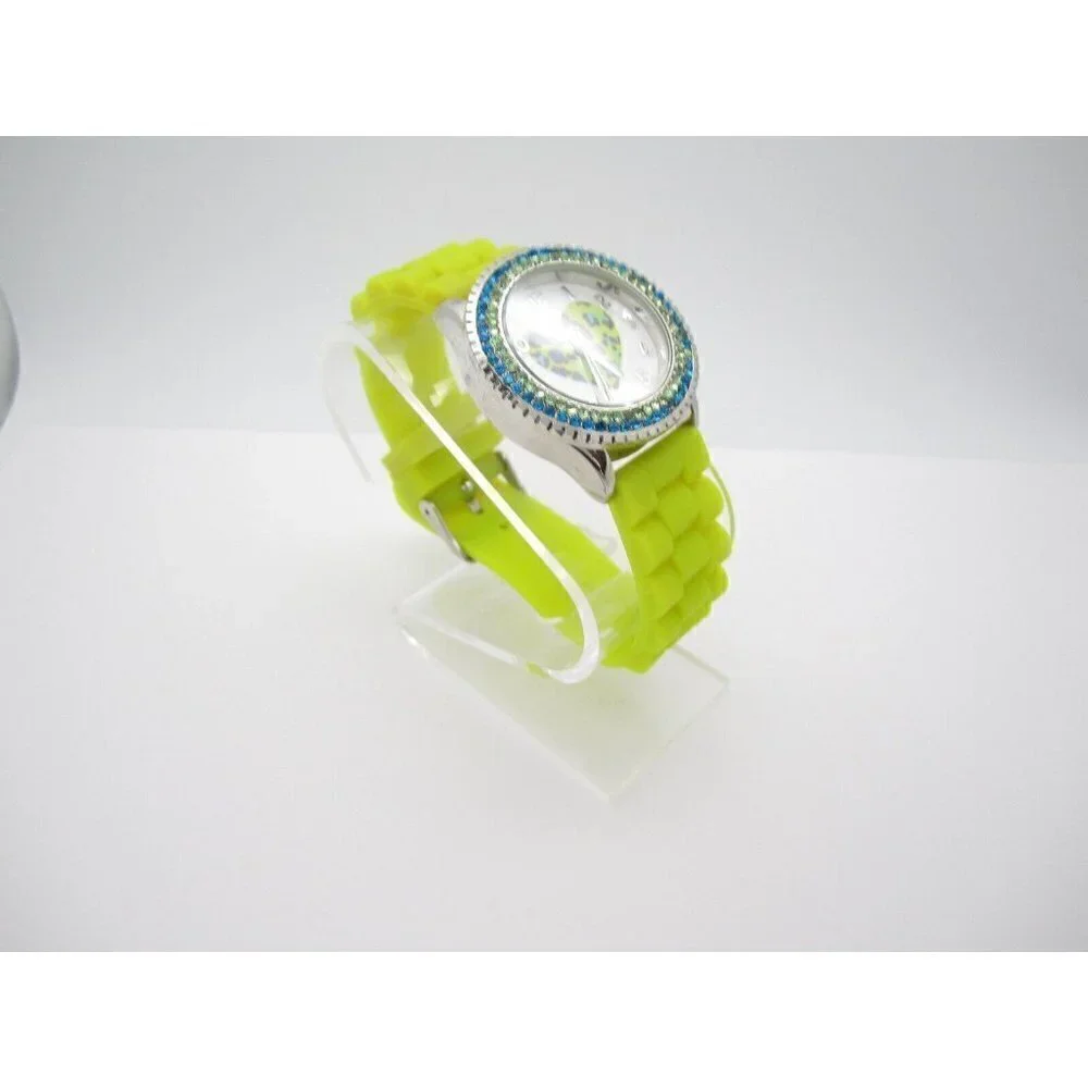 Women's‎ Frenzy Heart Shape Quartz WR Analog 37mm Dial Causal Round Watch (F179)